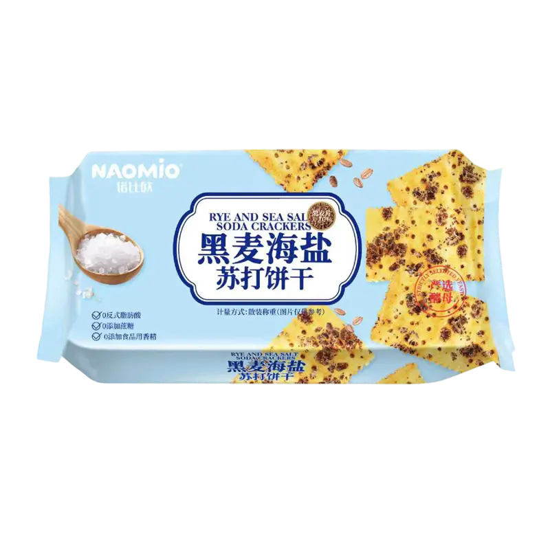 Siliginis et maris salis nitri Crackers